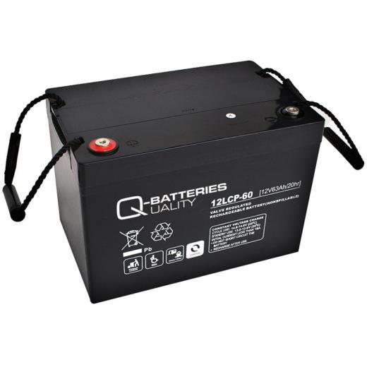 AGM Akku 12LCP-60 - 12V, 63 Ah