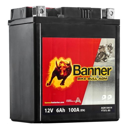 Banner Bike Bull AGM 12V 6Ah / BC_AGM 506 14 - YTX7L-BS
