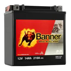 Banner Bike Bull AGM 12V 14Ah / BC_AGM 514 22 - YTX16-BS