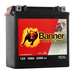 Banner Bike Bull AGM 12V 18Ah / BC_AGM 518 22 - YTX20CH-BS