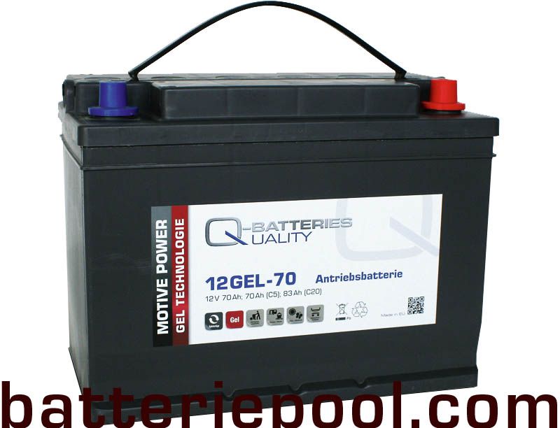 Gelbatterie LX12200 12V 20Ah Akku Gel Akkus Batterie Wartungsfrei Battery
